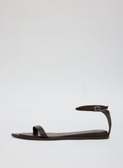Aldwyn Sandal | Tibi Dark Brown