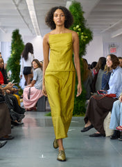 Chassis Hoop Strappy Dress | Tibi Dijon