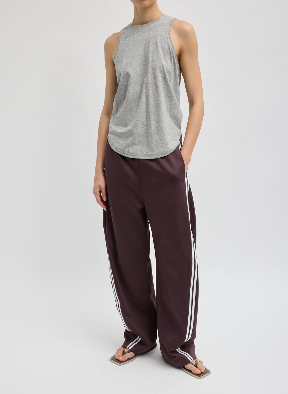 Active Knit Winslow Pant | Tibi Plum