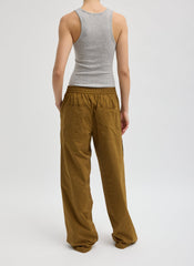 Nylon Snap Jogger | Tibi Loden