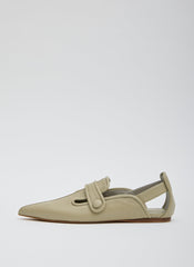 Cozy Rudolph Flat | Tibi Dusty Green