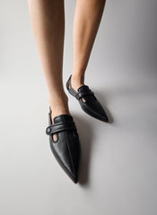 Cozy Rudolph Flat | Tibi Dark Navy