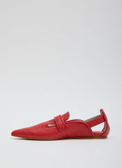 Cozy Rudolph Flat | Tibi Red