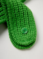 Cozy Trapper Scarf Hat | Tibi Green