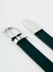 Carlos Leather Belt | Tibi Black
