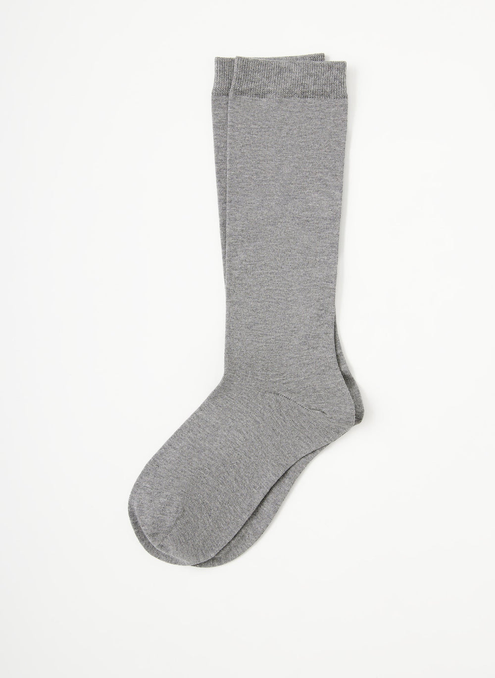 Classic Cotton Socks | Tibi Heather Grey