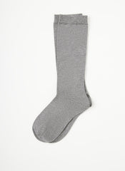 Classic Cotton Socks | Tibi Heather Grey