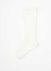 Classic Cotton Socks | Tibi Ivory