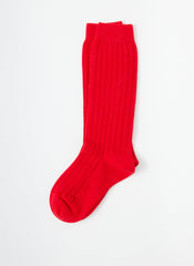 Cashmere Socks | Tibi Red