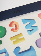 Magnet Sticker Sheet | Tibi Multi