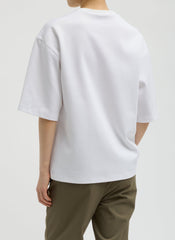 Active Knit Easy T-Shirt | Tibi White
