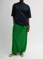 Active Knit Easy T-Shirt | Tibi Navy