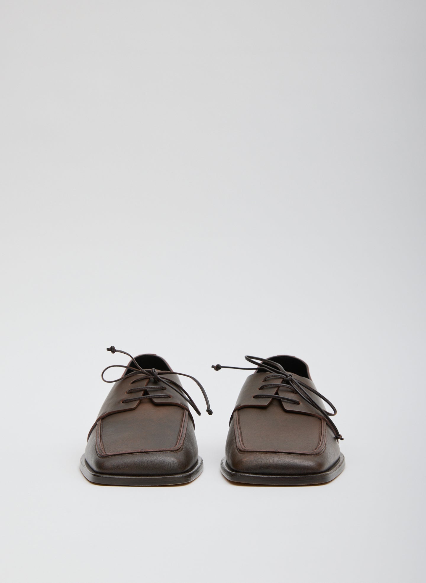 Brody Square Toe Loafer | Tibi Brown