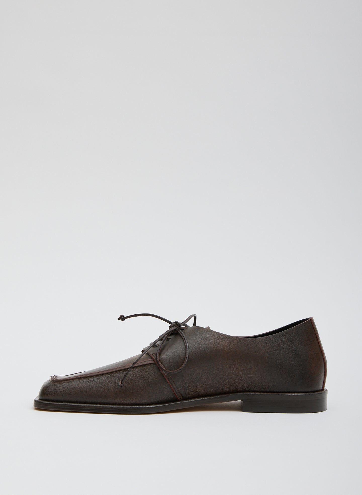 Brody Square Toe Loafer | Tibi Brown