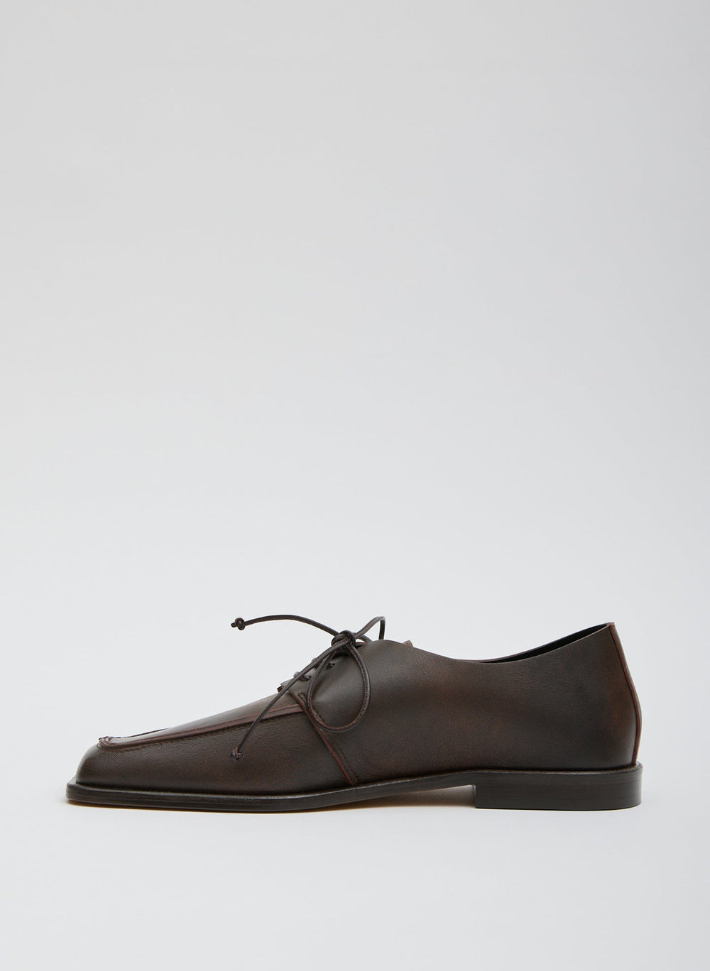 Brody Square Toe Loafer | Tibi Brown