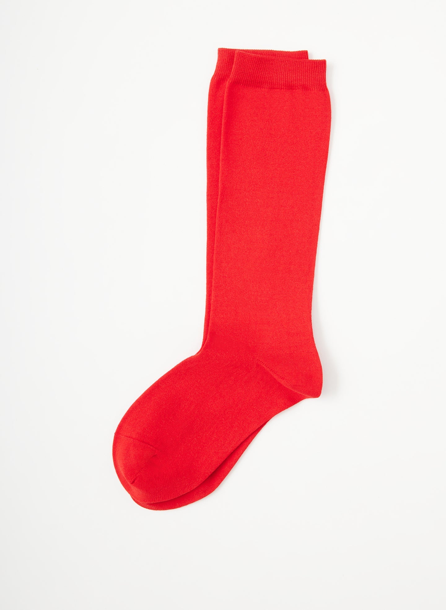 Classic Cotton Socks | Tibi Red