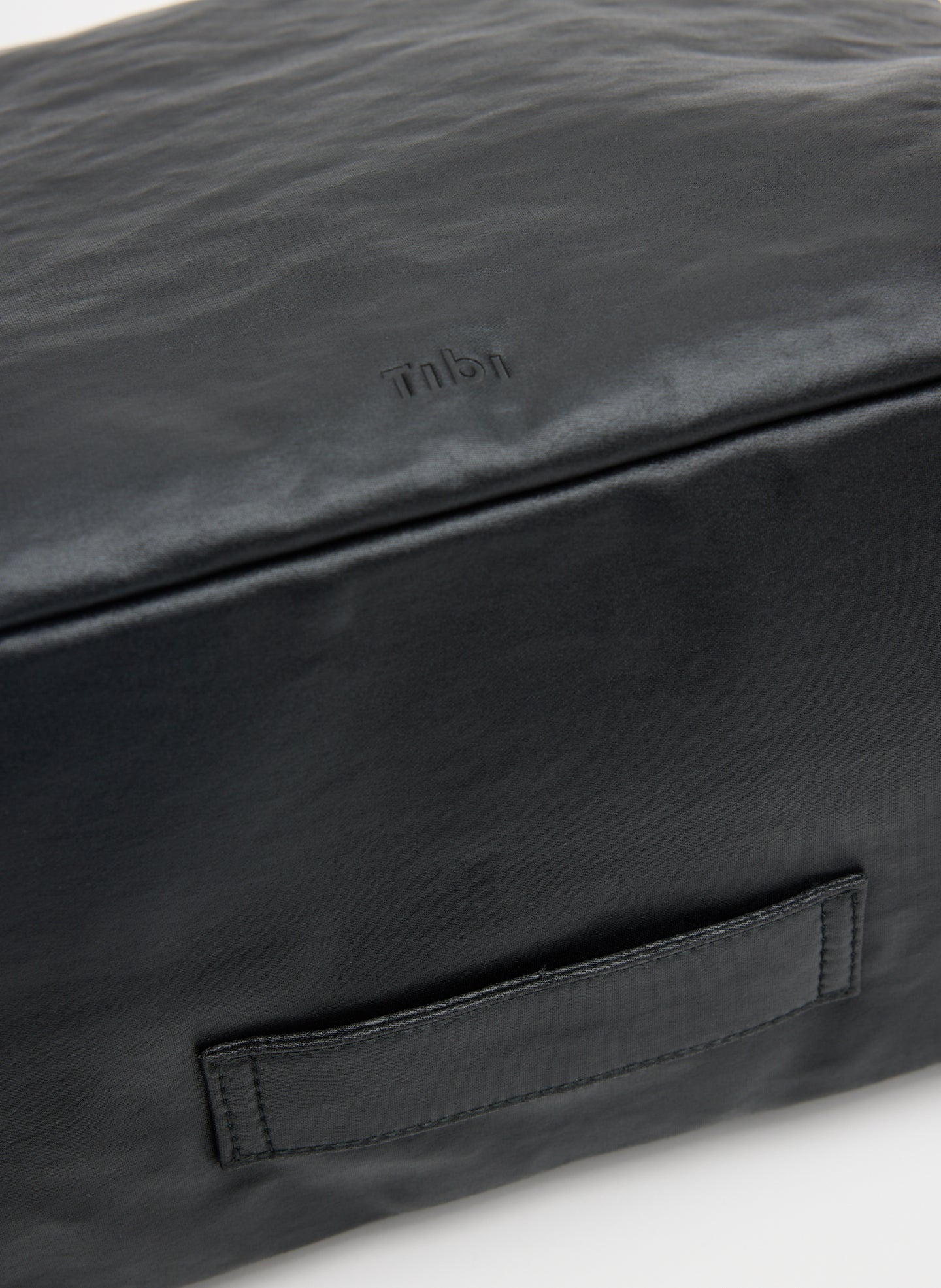 Nylon Canvas Pouch | Tibi Black