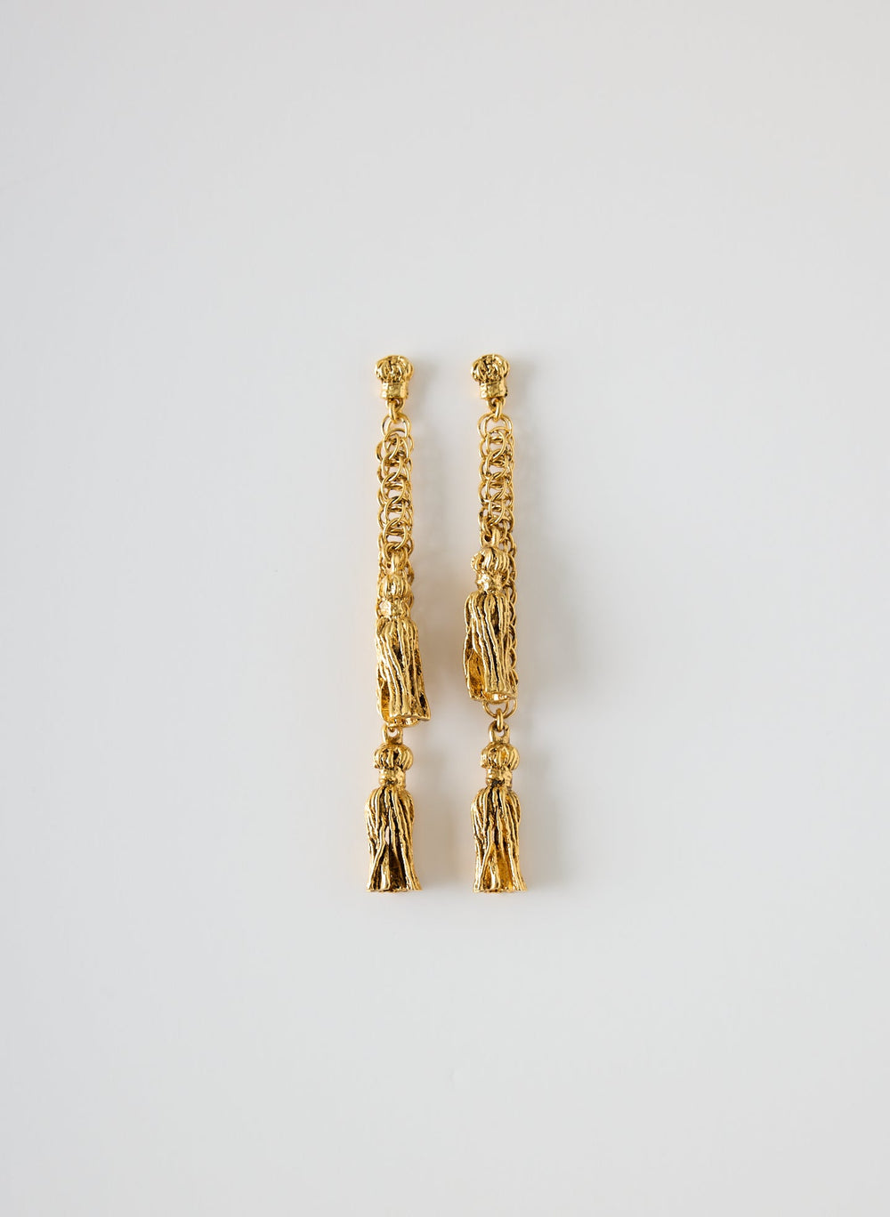 Tassel Earrings | Tibi Gold
