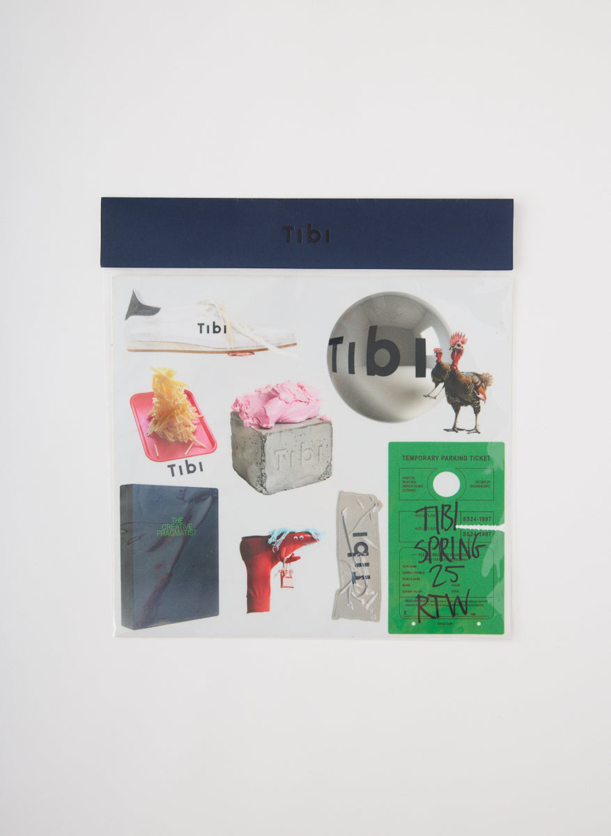 Surrealist Sticker Sheet | Tibi Multi