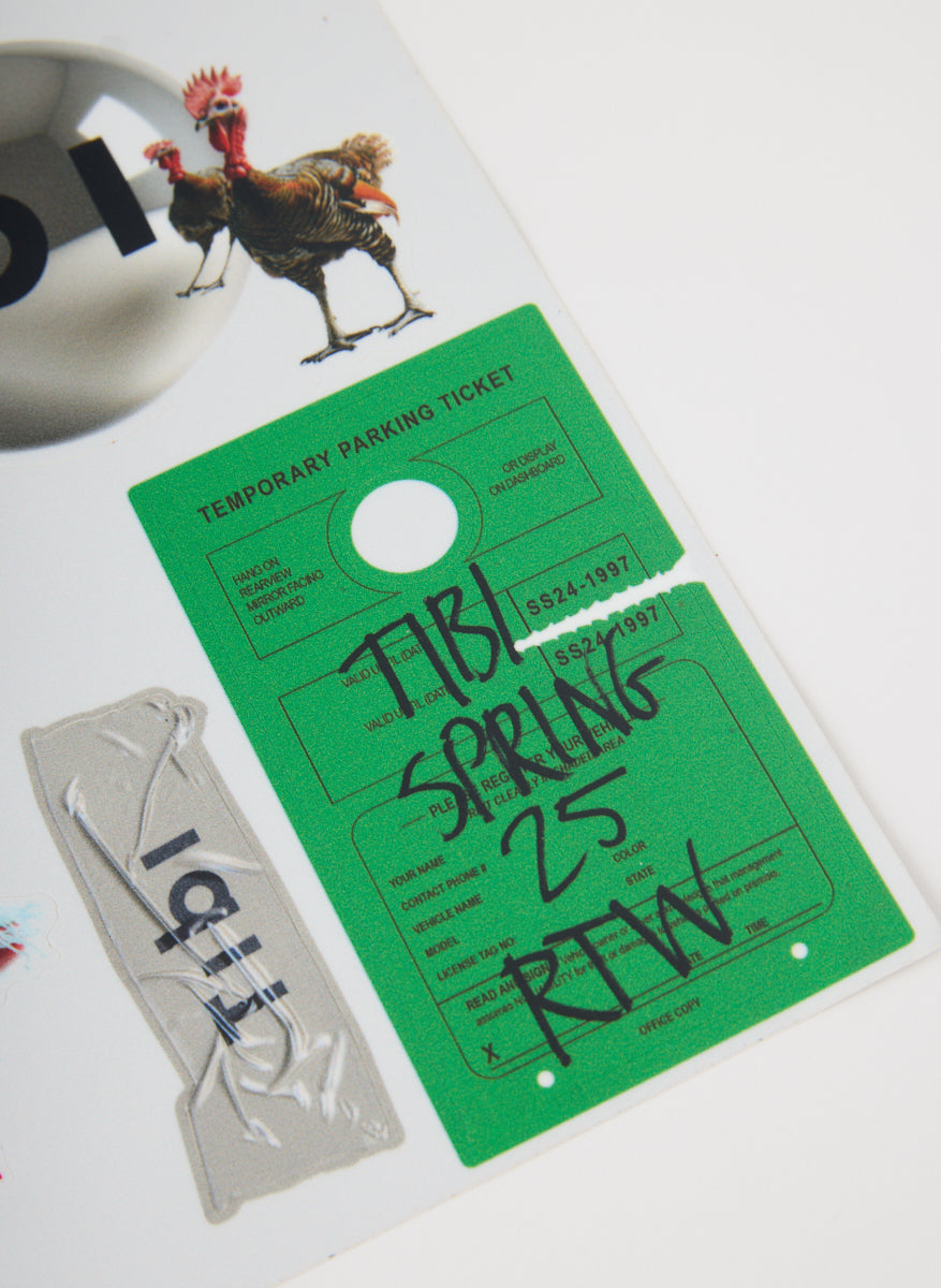 Surrealist Sticker Sheet | Tibi Multi