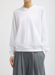 Perfect T-Shirt Vintage Sweatshirt | Tibi White