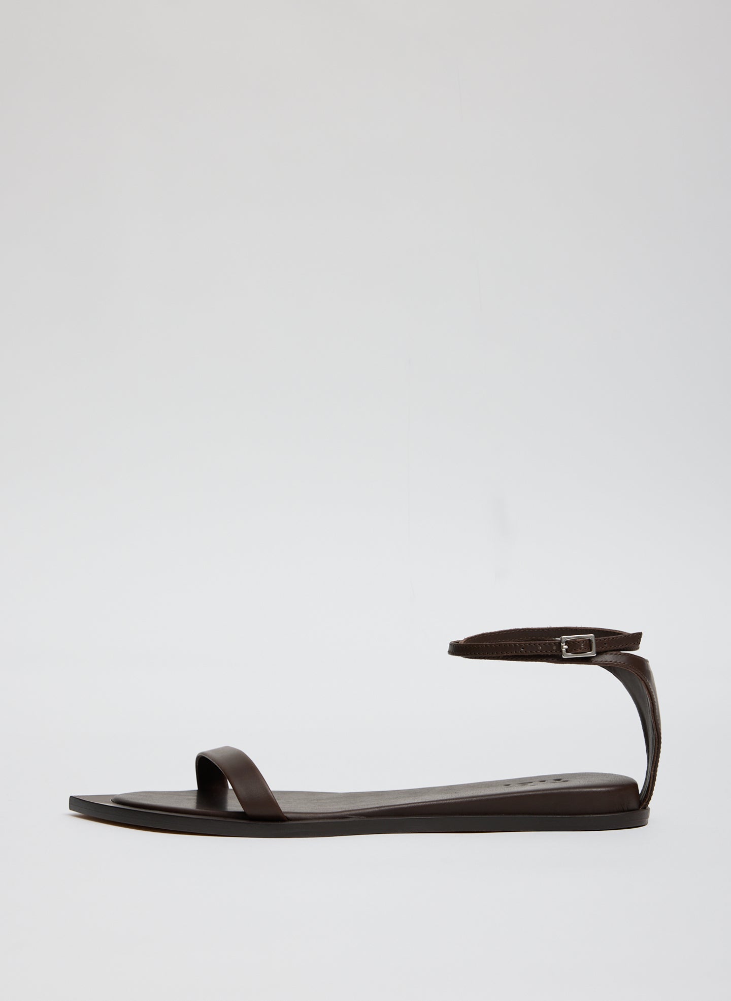 Aldwyn Sandal | Tibi Dark Brown