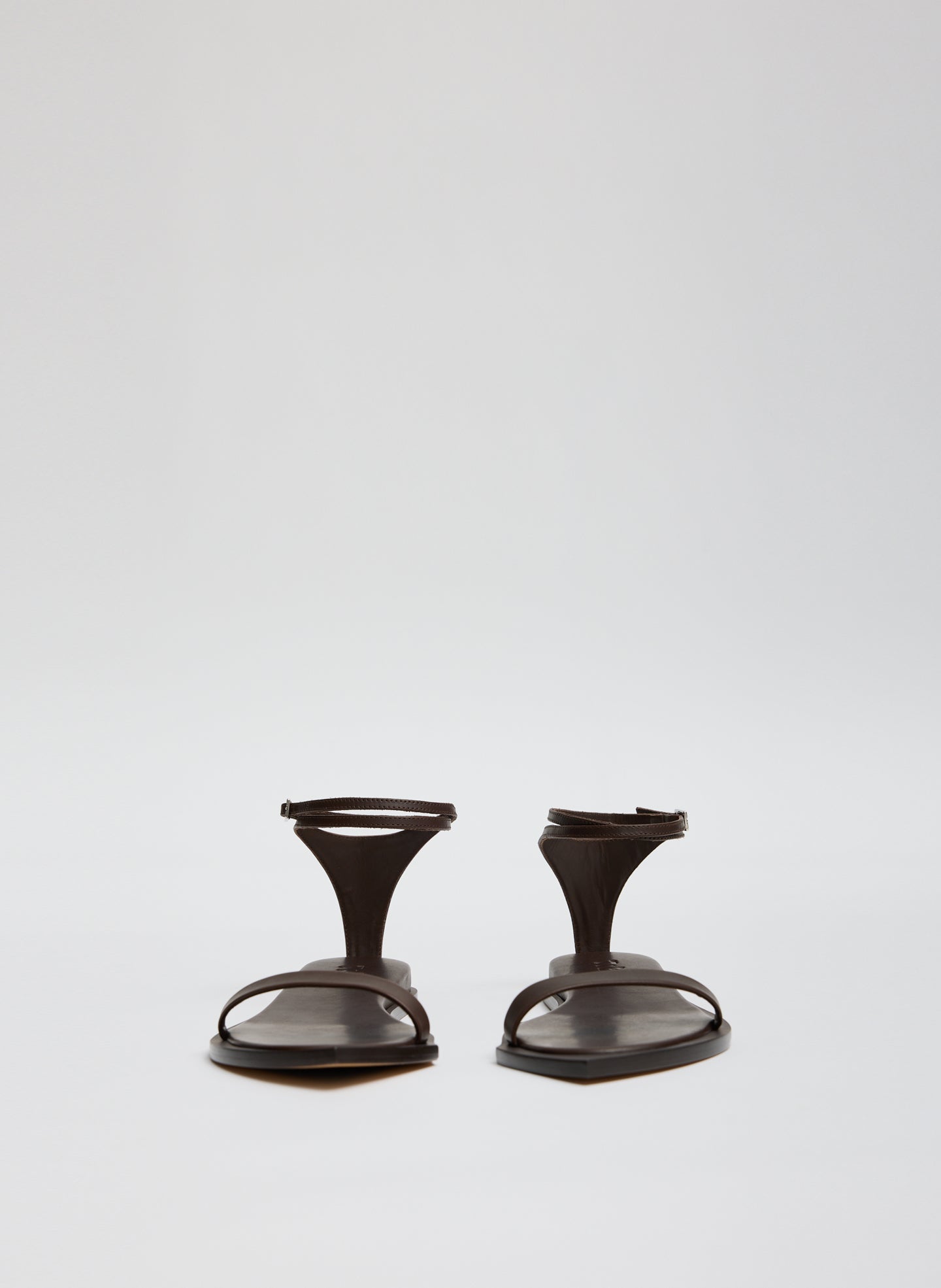 Aldwyn Sandal | Tibi Dark Brown