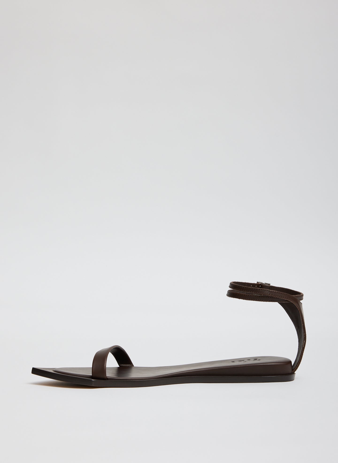 Aldwyn Sandal | Tibi Dark Brown