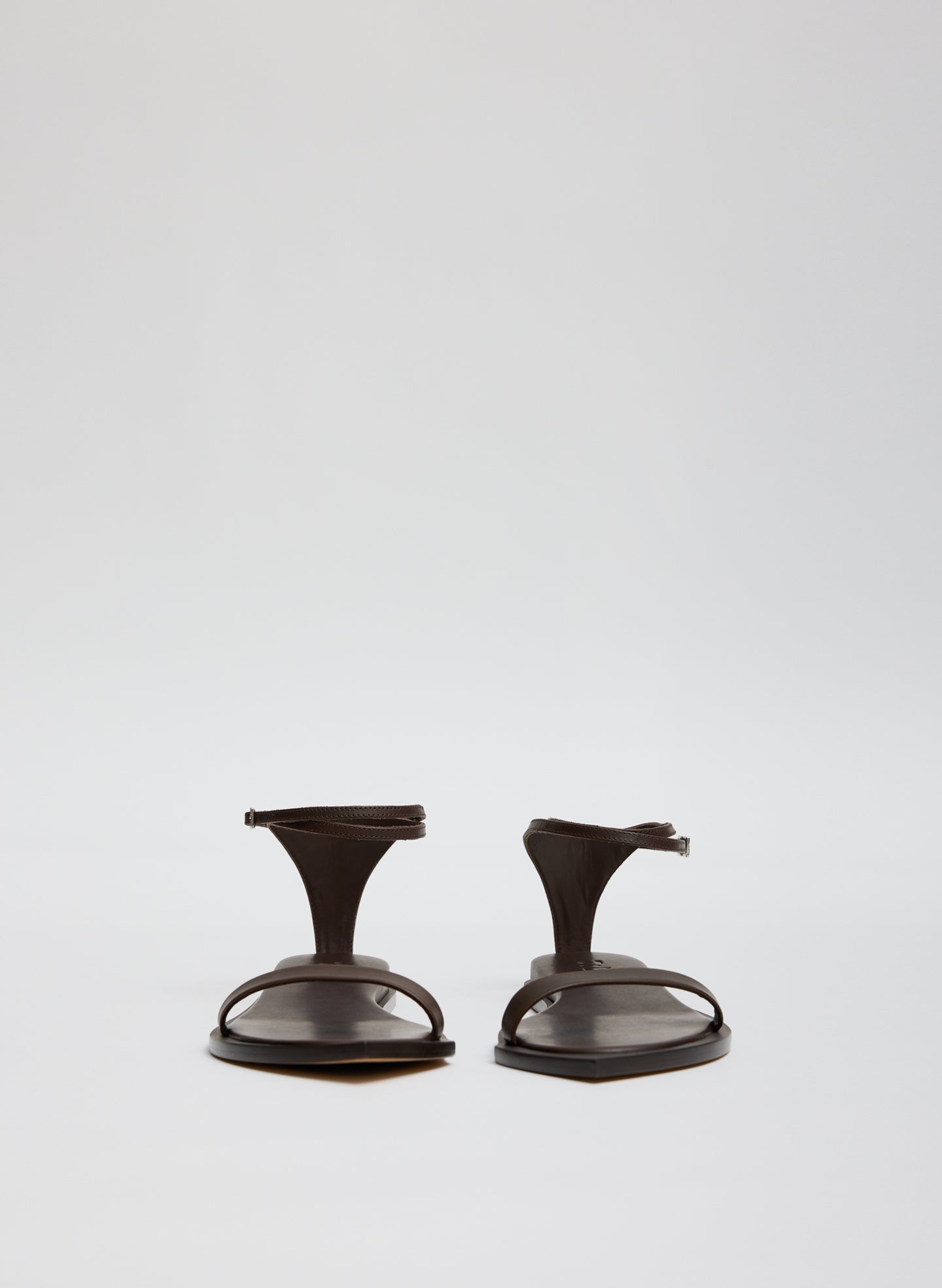 Aldwyn Sandal | Tibi Dark Brown