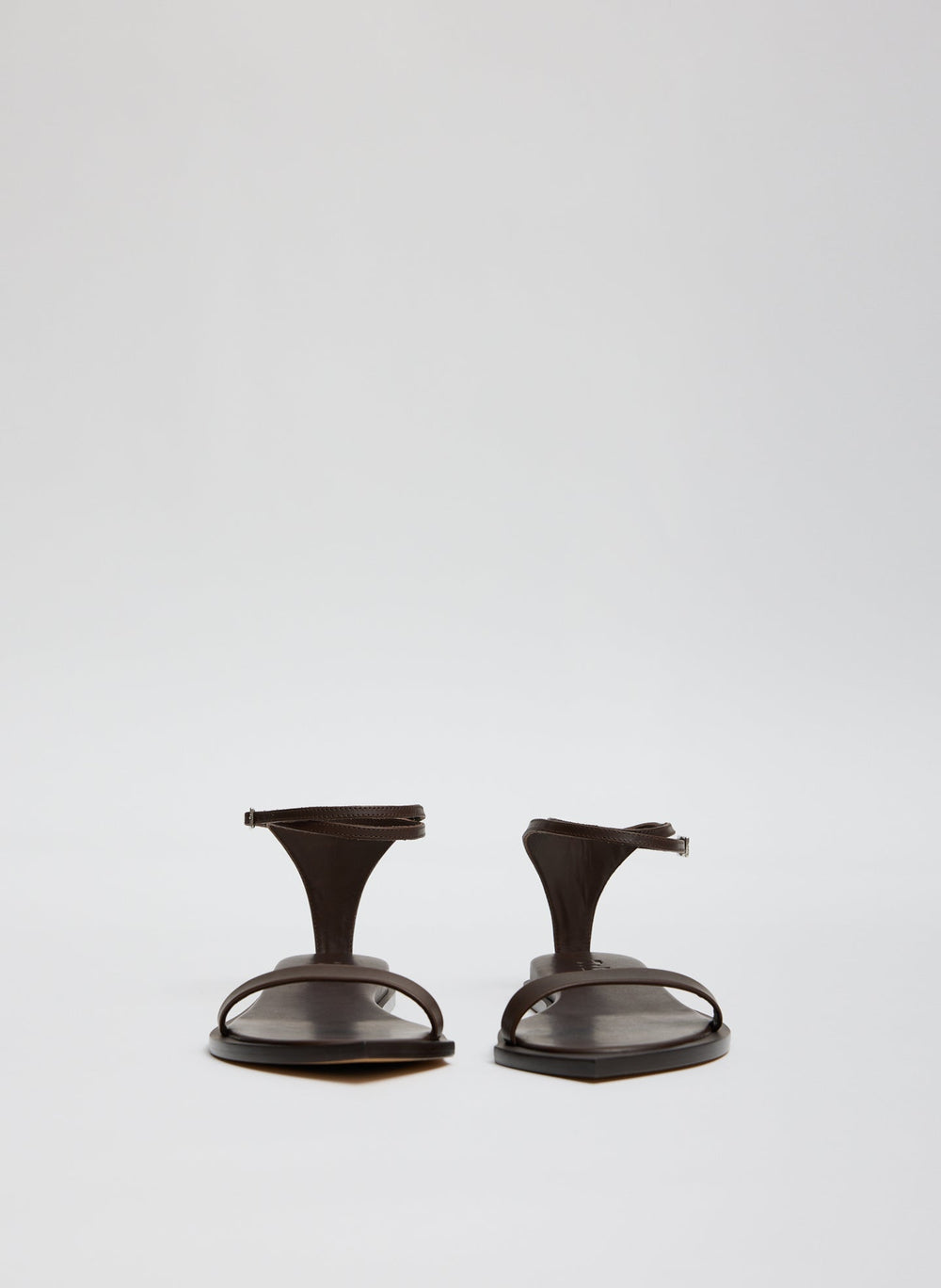 Aldwyn Sandal | Tibi Dark Brown