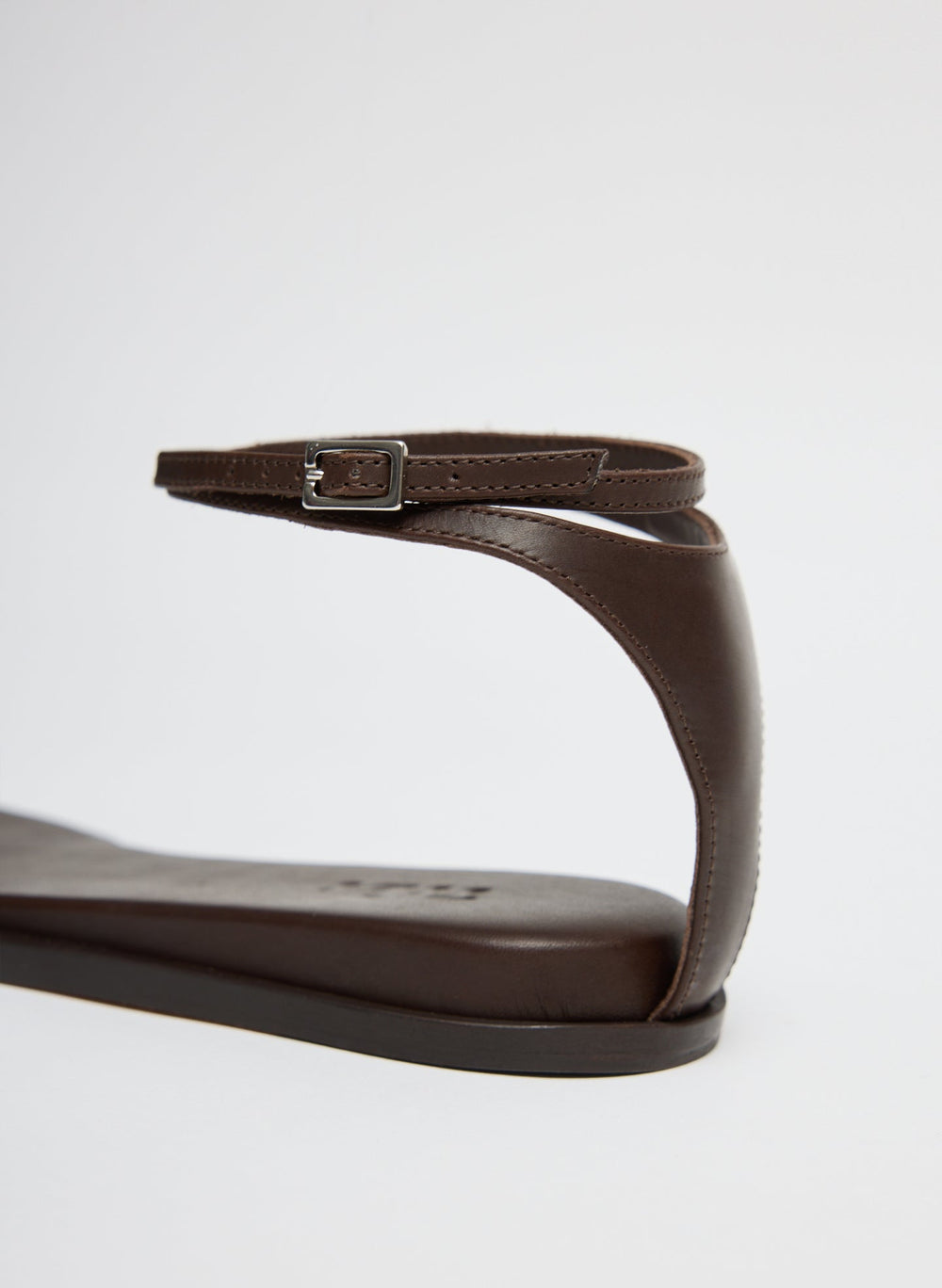 Aldwyn Sandal | Tibi Dark Brown