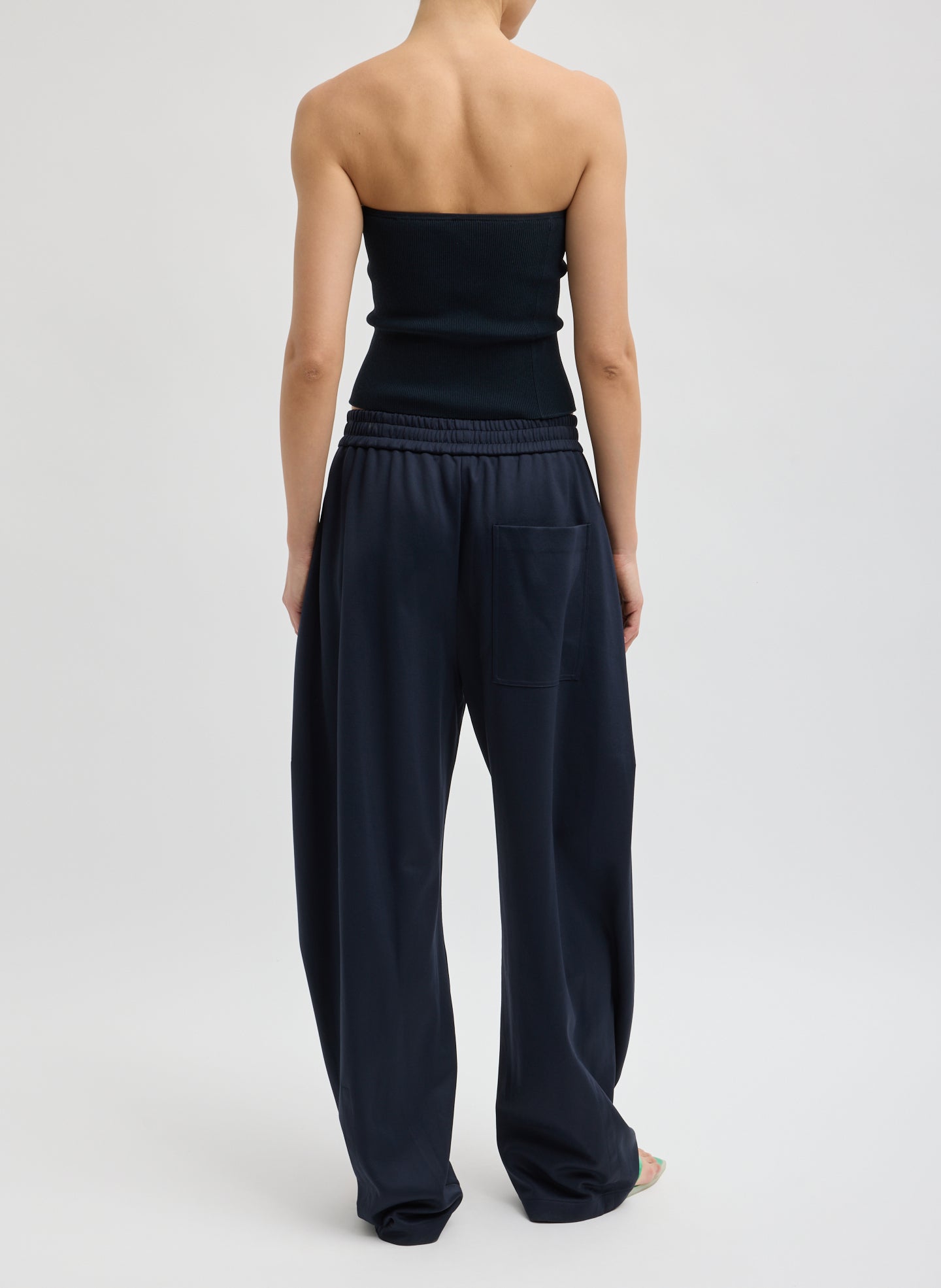 Active Knit Winslow Pant | Tibi Navy/Black Multi