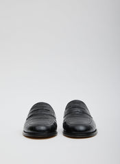 Herbert Slide Crocodile Embossed | Tibi Black