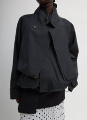 Charles Menswear Trench Anorak | Tibi Navy Multi