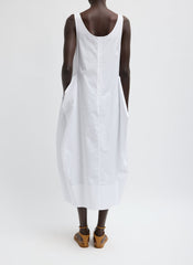 Eco Poplin Tank Dress | Tibi White
