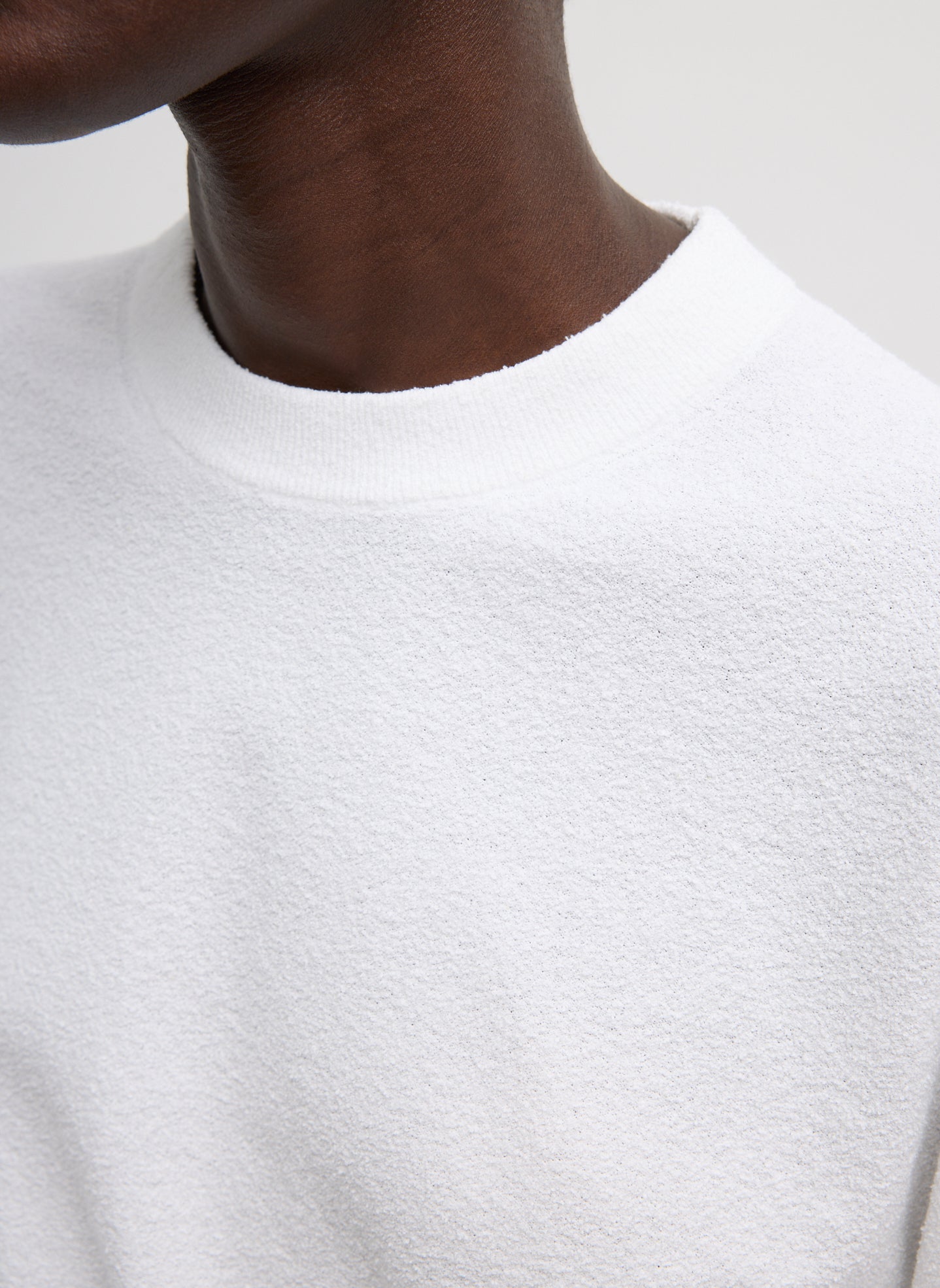 Sable Oversized Easy T-Shirt | Tibi White