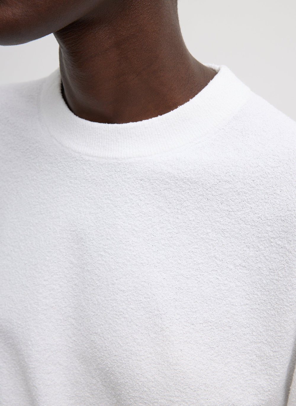 Sable Oversized Easy T-Shirt | Tibi White