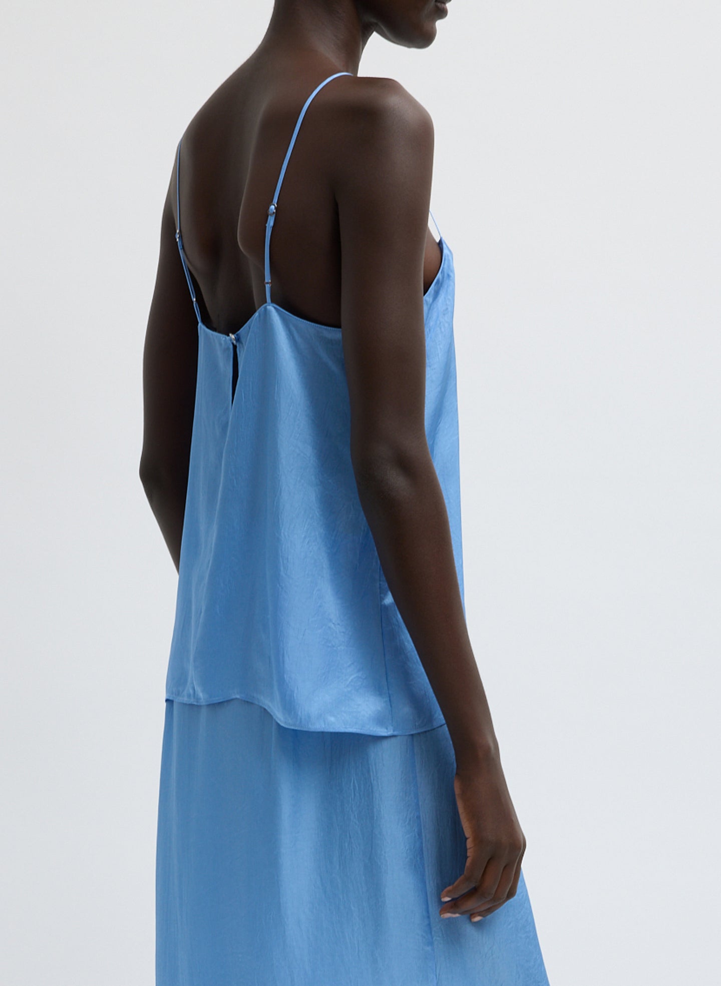Summer Slip Cami | Tibi Baby Blue