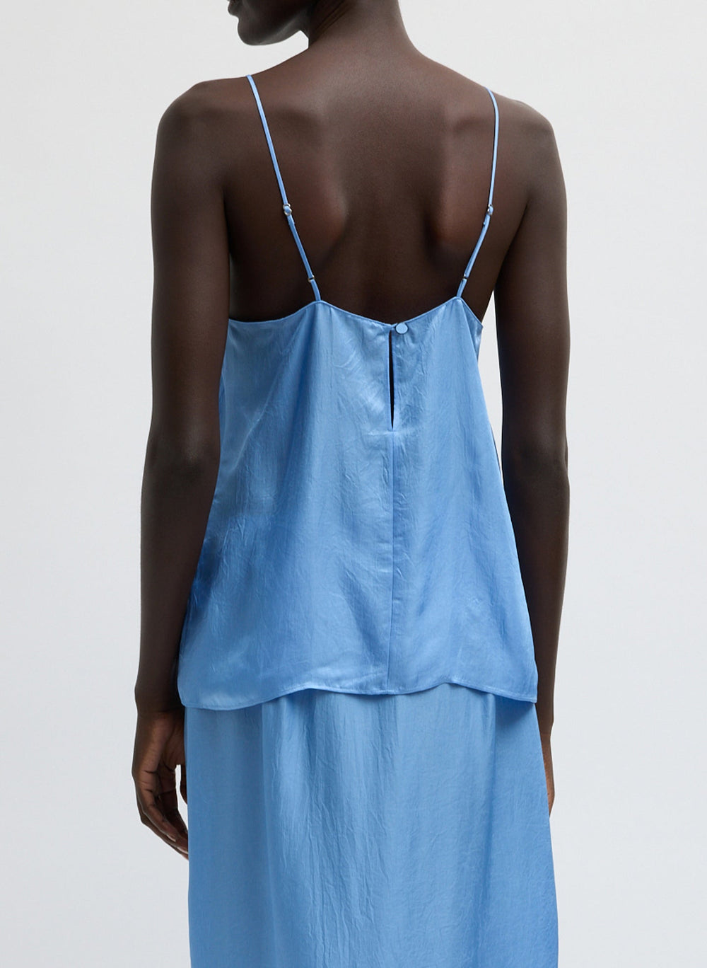 Summer Slip Cami | Tibi Baby Blue