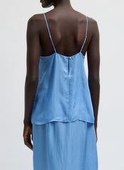 Summer Slip Cami | Tibi Baby Blue