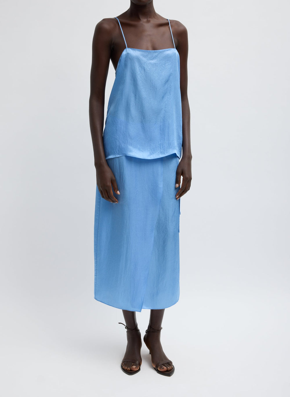 Summer Slip Cami | Tibi Baby Blue