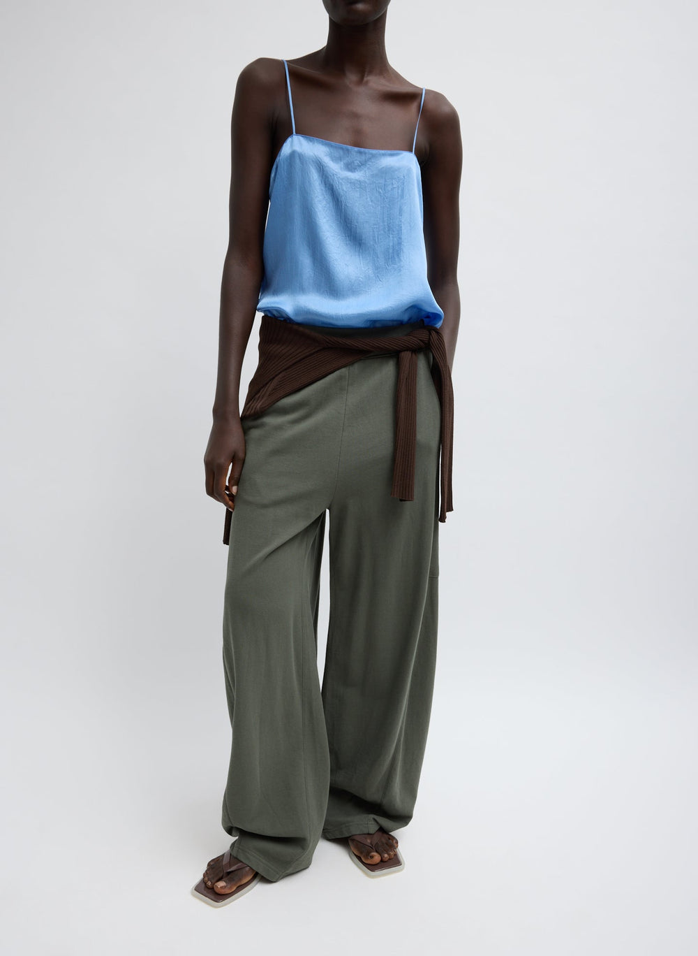 Summer Slip Cami | Tibi Baby Blue