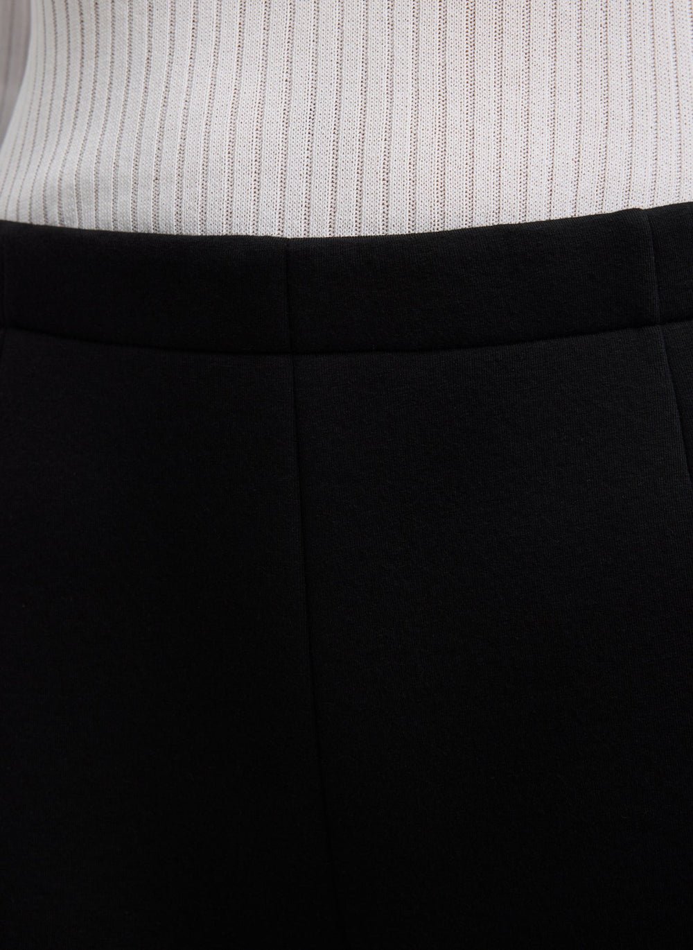 Bonded Viscose Shorts | Tibi Black