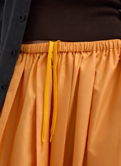 Summer Nylon Zeppelin Pant | Tibi Orange