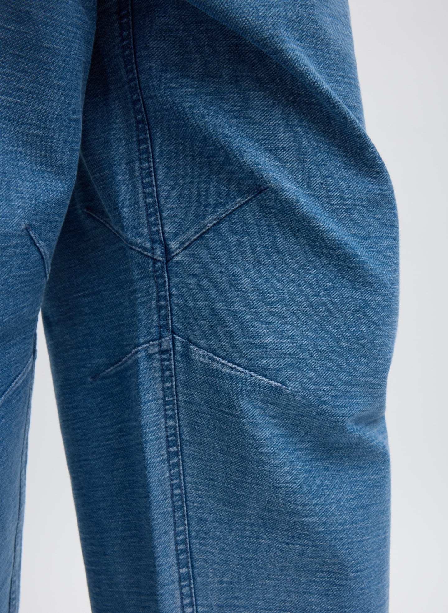 Denim Interlock Mica Jean | Tibi Classic Blue