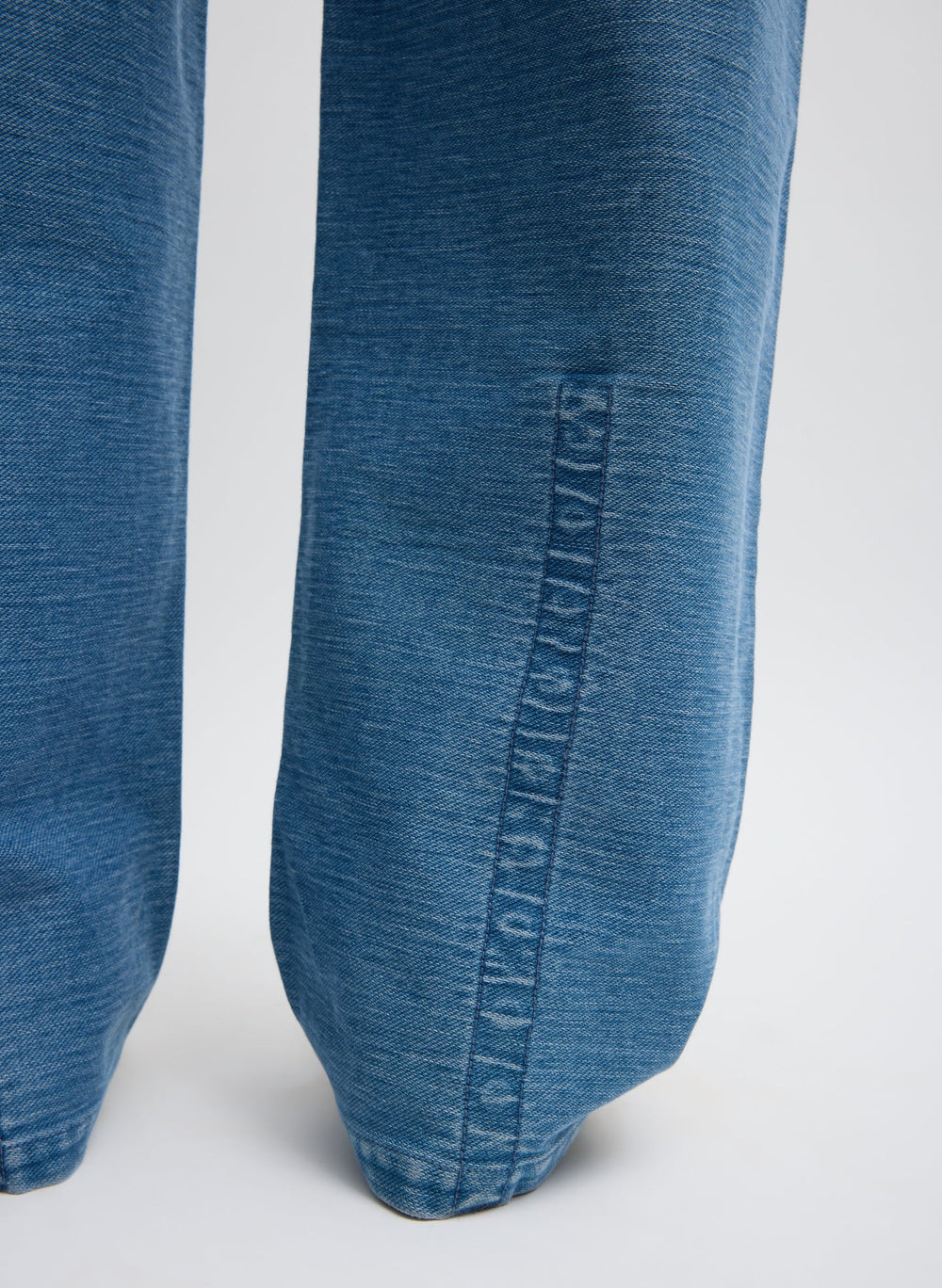 Denim Interlock Mica Jean | Tibi Classic Blue
