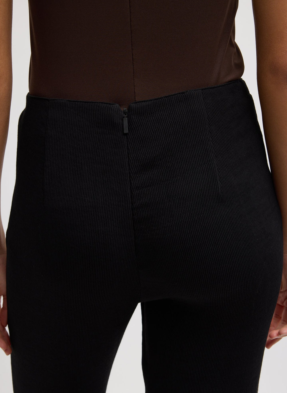 Viscose Plisse Corbit Pant | Tibi Black
