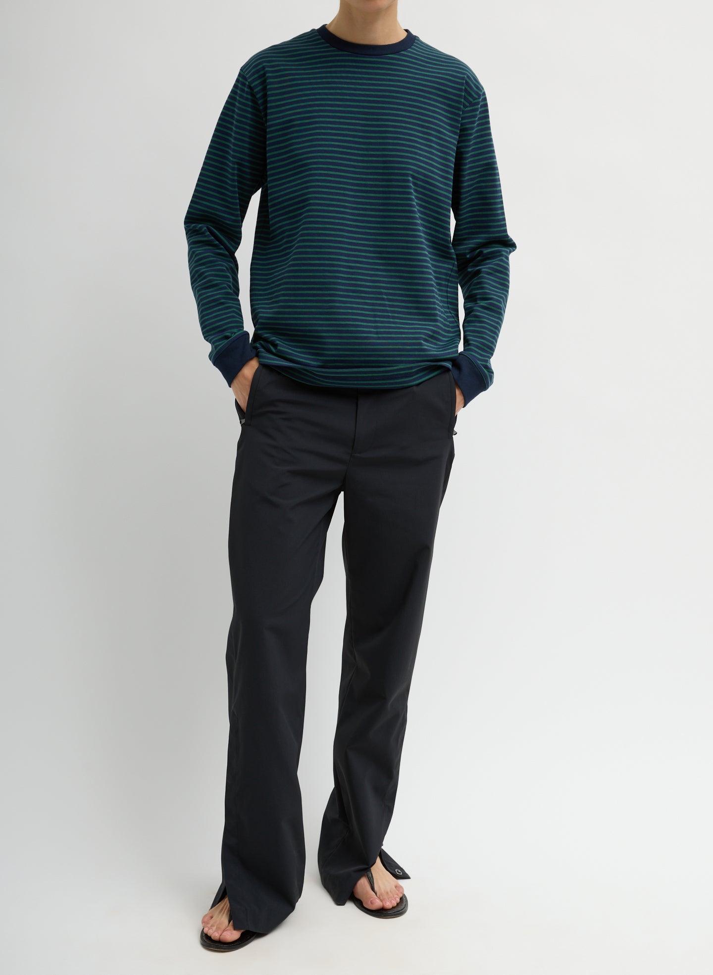 Tech Suiting Mark Trouser | Tibi Black