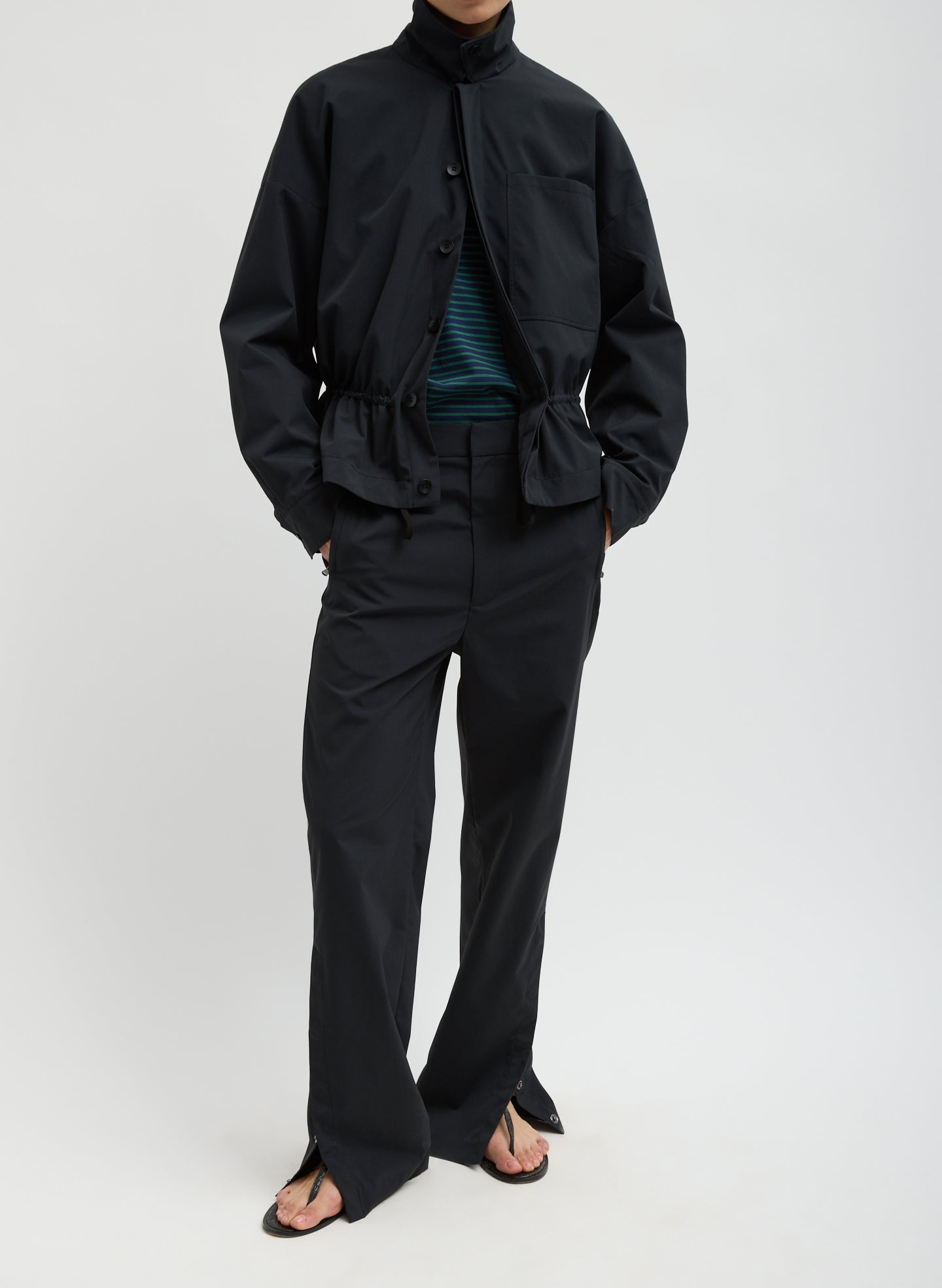 Tech Suiting Mark Trouser | Tibi Black