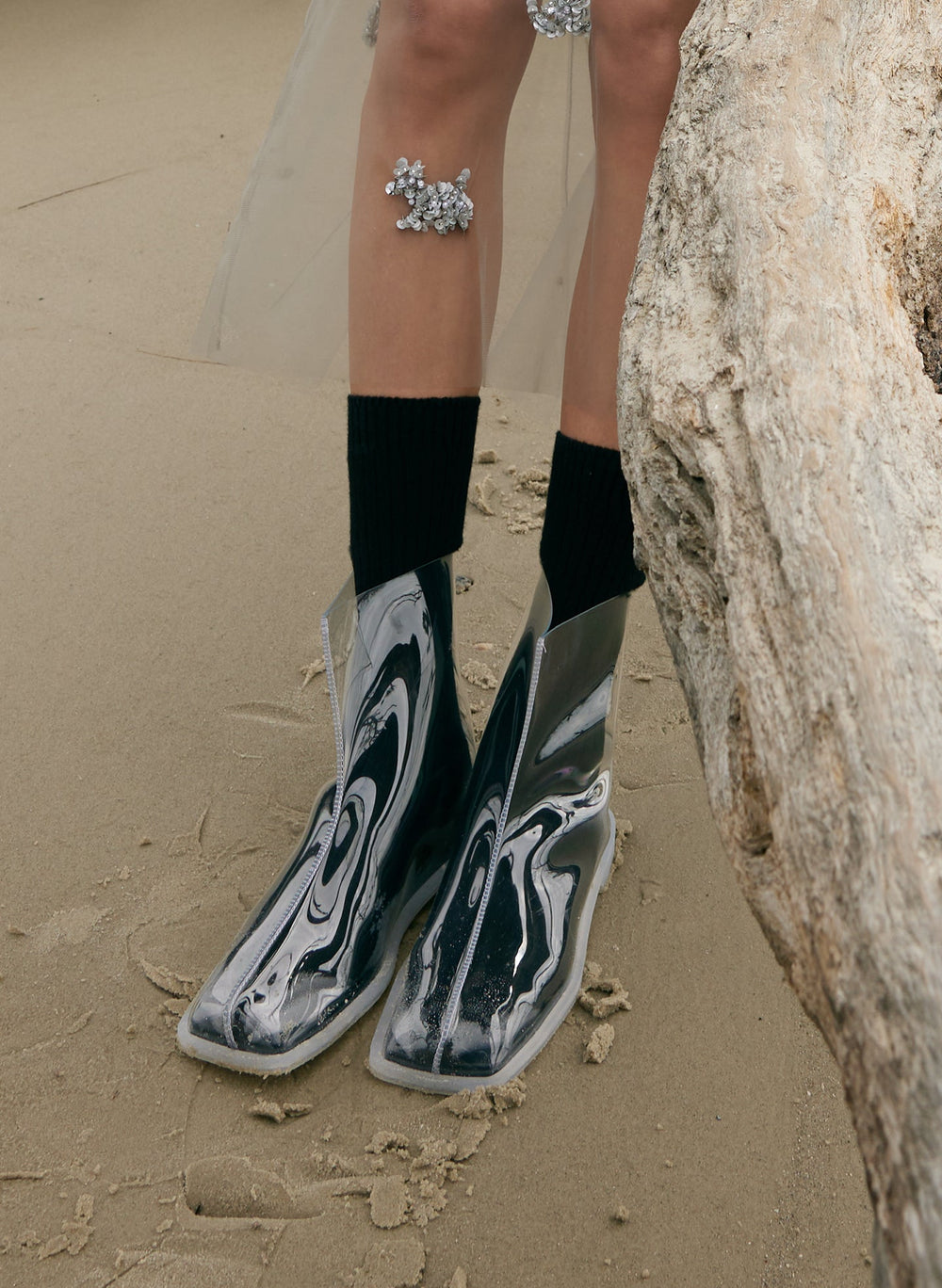 Baby Rain Bootie | Tibi Clear